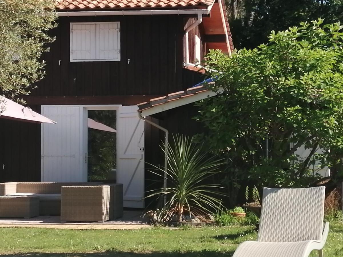 Maison Familiale En Bois Avec Piscine, Proche Du Bassin Gujan-Mestras Kültér fotó