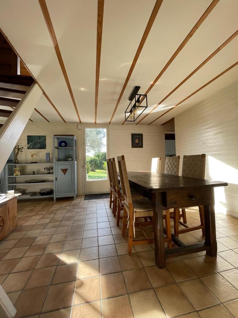 Maison Familiale En Bois Avec Piscine, Proche Du Bassin Gujan-Mestras Kültér fotó